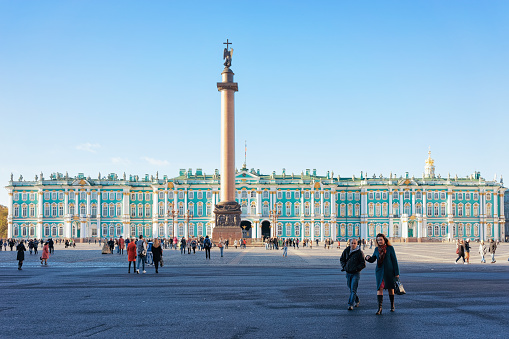 Saint Petersburg, Russia - June 07, 2022: ikhailovsky Palace