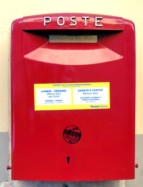 istock An old red Italian postbox 1050396124