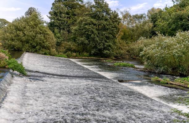 istock The wier at Kirkham Priory. 1050396186