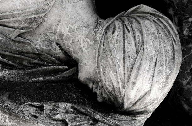 istock sculpture detail head women 1050399486