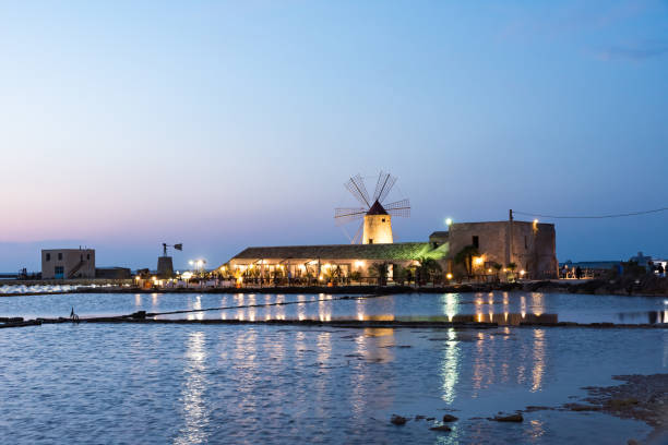 istock Saline of Trapani Sicily Italy 1050410218