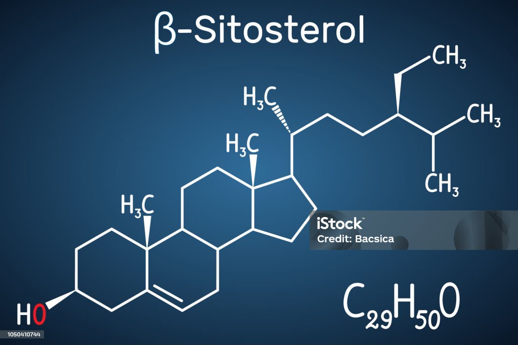 Βシトステ ロール分子それは暗い青色の背景構造化学式と分子モデルにフィトステ ロール 植物のベクターアート素材や画像を多数ご用意 iStock