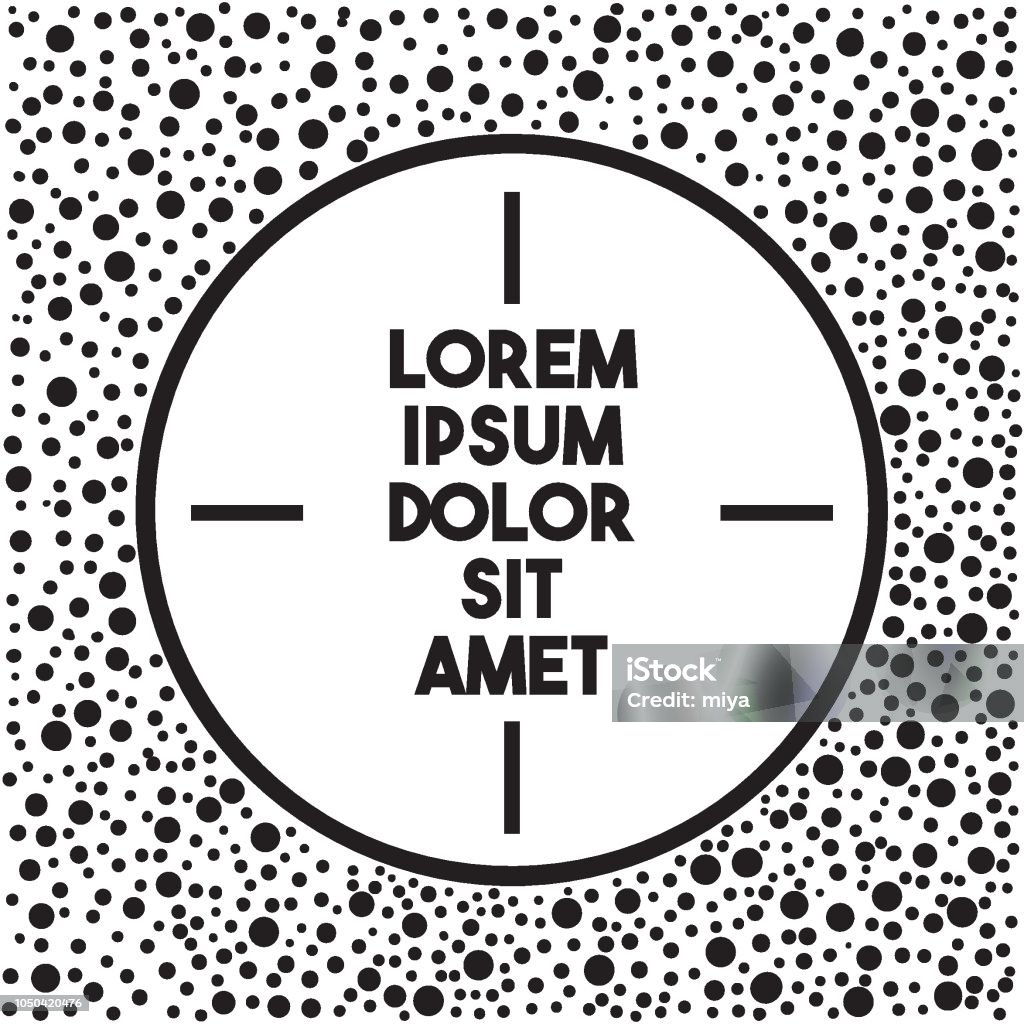 Design Point Background Point Background Design Frame Vector Illustration Stock Illustration ...