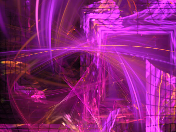 istock abstract digital fractal, beautiful design future 1050426058