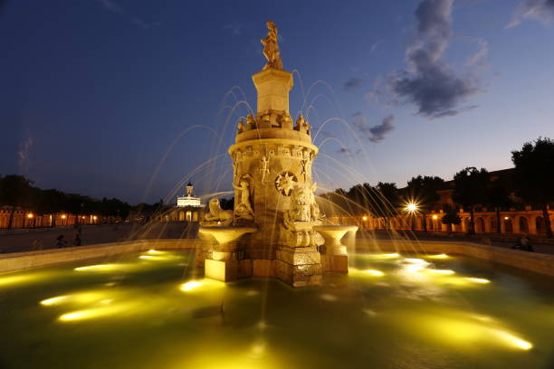 istock Yellow lights in the water 1050428854