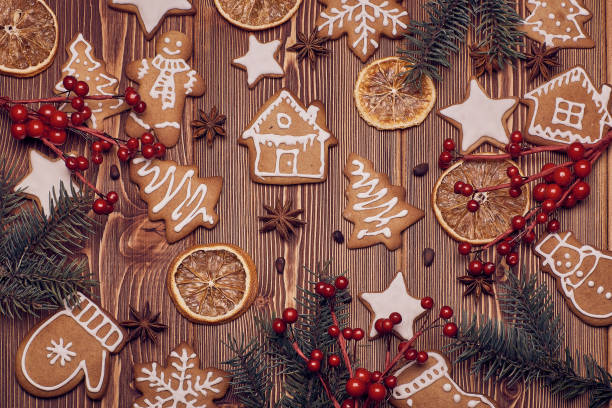 istock Christmas and New Year background. 1050430988
