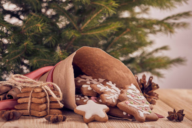 istock Christmas gingerbread cookies. 1050431762