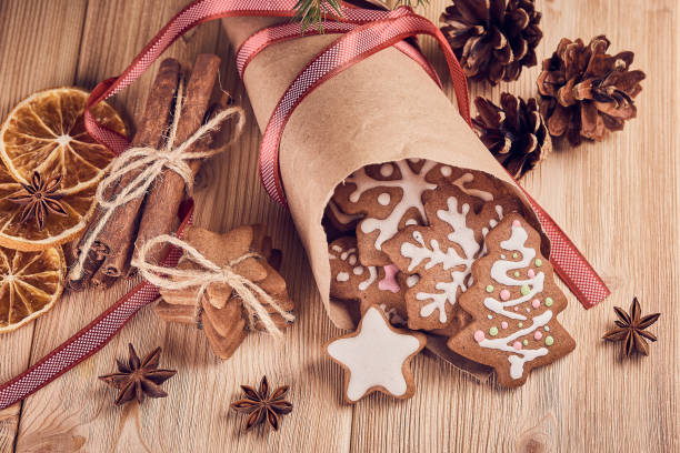 istock Christmas gingerbread cookies. 1050431780