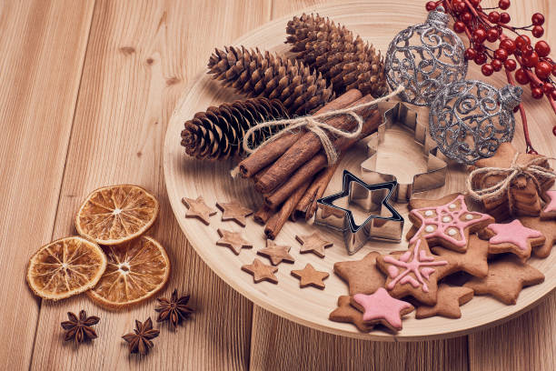 istock Christmas gingerbread cookies. 1050431804