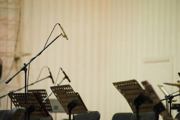 istock The stage is ready for the orchestra 1050434742