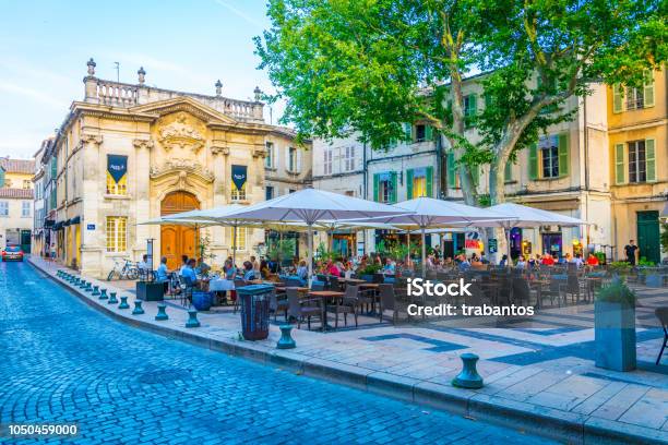 Sunset View Of Place Crillon In Avignon France Stock Photo - Download Image  Now - Avignon, History, Old - iStock