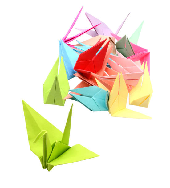 istock Origami crane. Wing, oriental 1050490344