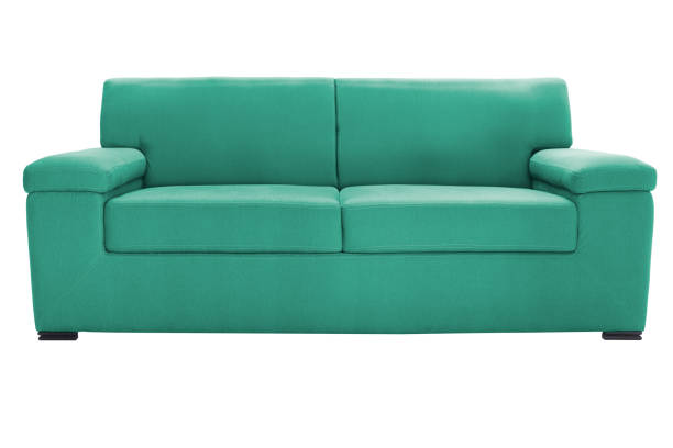 istock Two seats cozy sofa isolated on white 1050508386