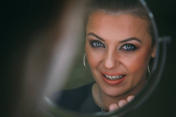 istock Beautiful woman with natural make-up 1050511282