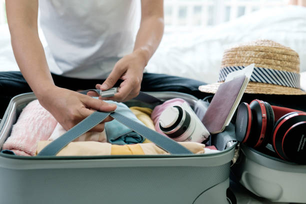 istock Preparation for vacation or travel. 1050556484