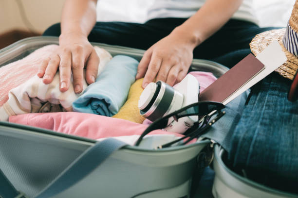 istock Preparation for vacation or travel. 1050556486
