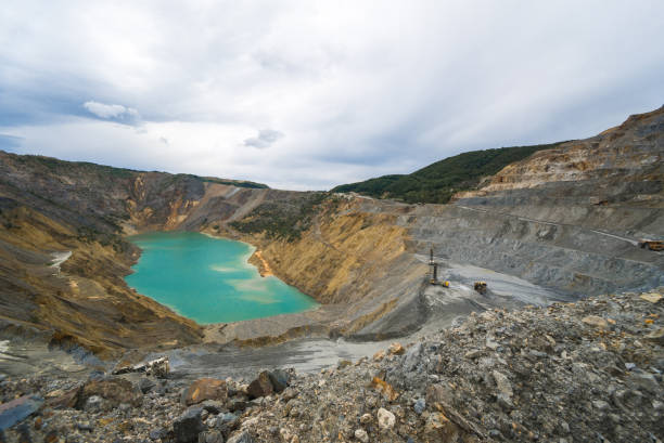 istock Majdanpek Mine and Lake 1050572318