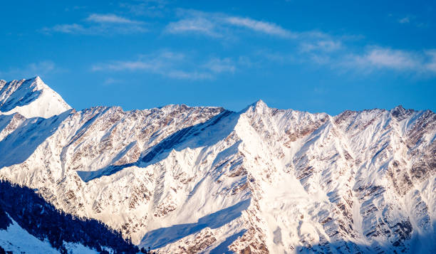 istock snow covered Himalayas in Manali India 1050585748