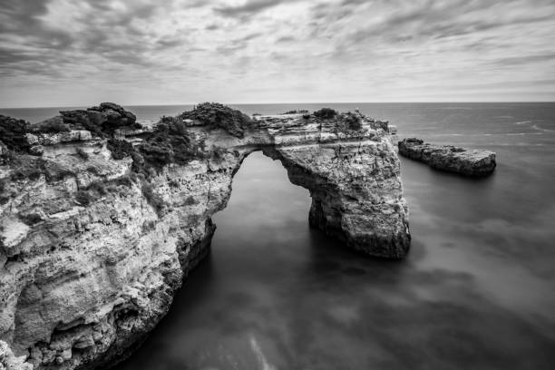 Albandeira Natural Arch in Algarve, Portugal