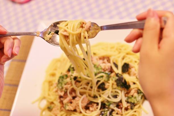istock pasta lunch at home 1050594584