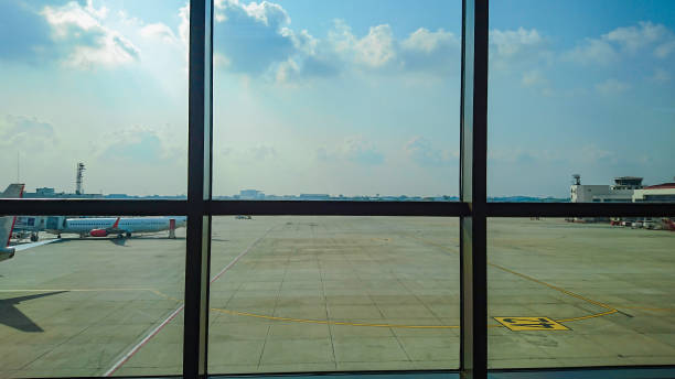 istock View from airport terminal 1050607126