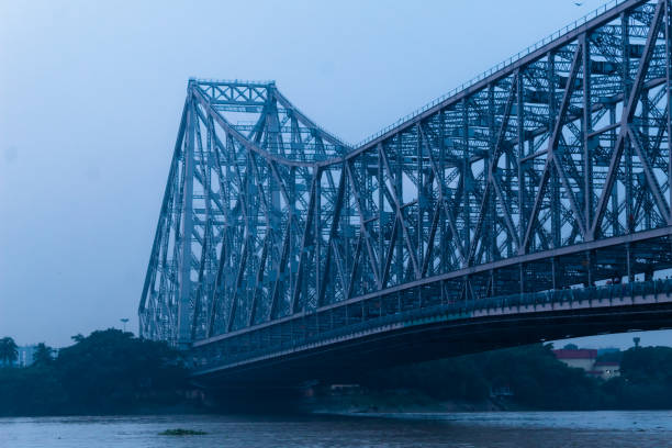 istock View of historic Second Howrah Bridge on Hooghly river Kolkata India 1050615954