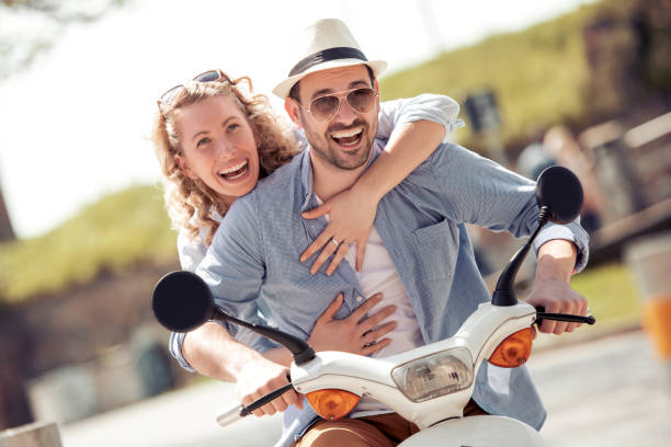 istock Handsome guy and young woman on travel 1050634292