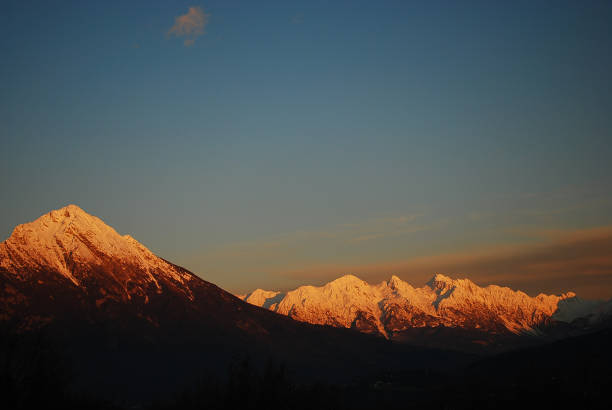 istock The first snow on mount dolada a Belluno  on an autumn day at sunset 1050640160