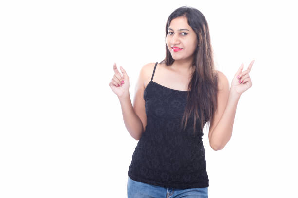 istock Young India Lady with facial expression 1050646702
