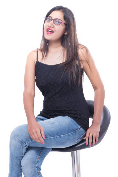istock Young India Lady with facial expression 1050649832