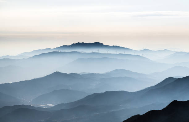 istock VDCM002 Korean Mountains on dawn 1050659618