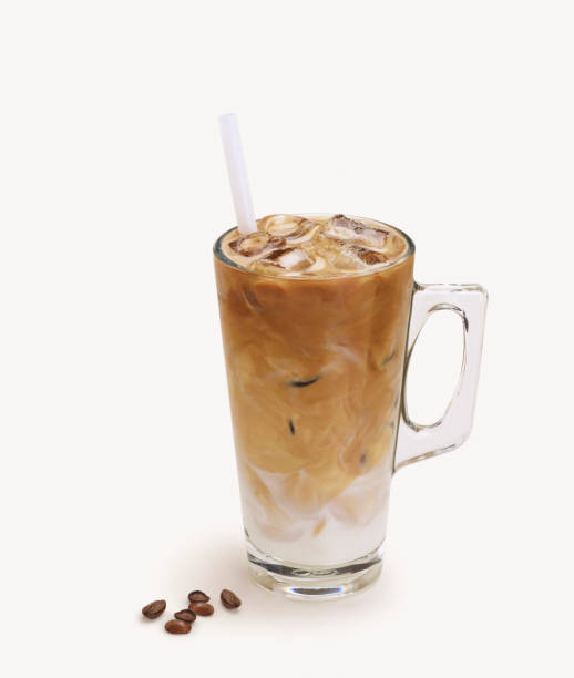 istock Glass coffee cup with coffee beans 1050680008