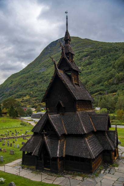 istock Borgund Stave Church 1050683652