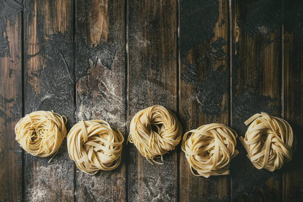 istock Homemade uncooked pasta 1050689538
