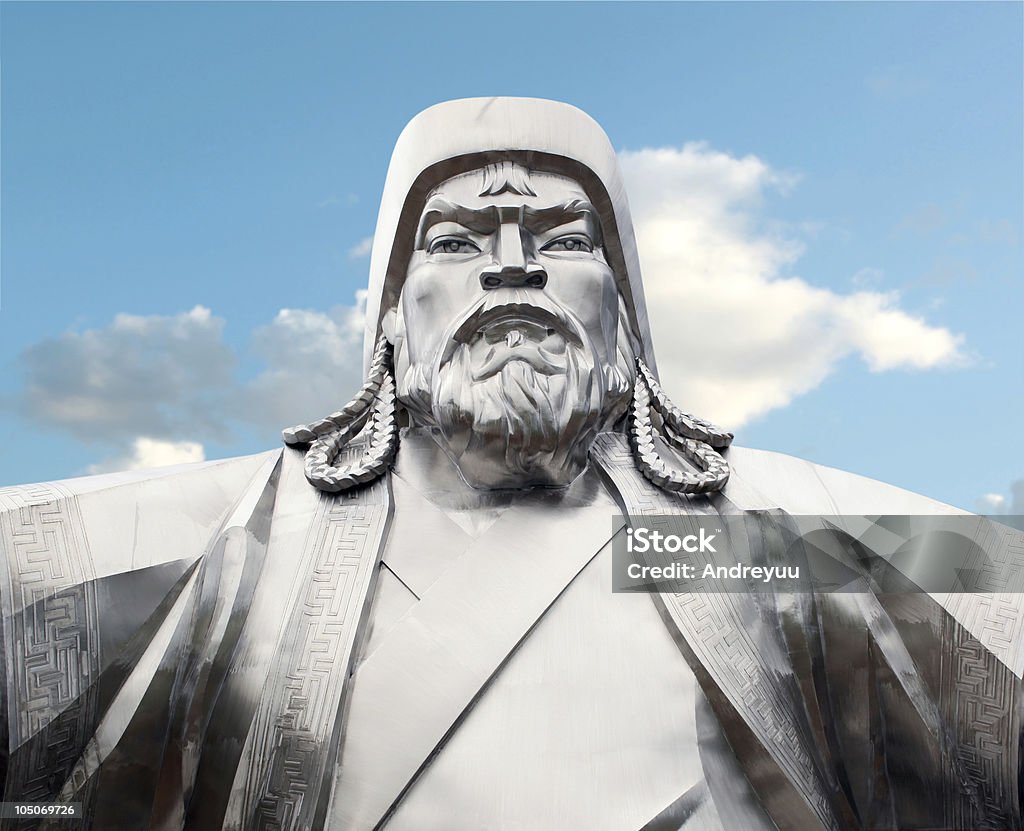 Чингисхан-Монгольский Император - Стоковые фото Чингисхан роялти-фри