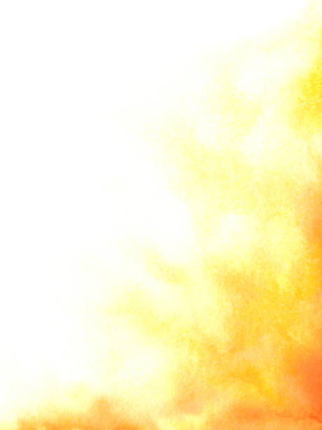 istock watercolor abstract white and orange gradient background 1050699508