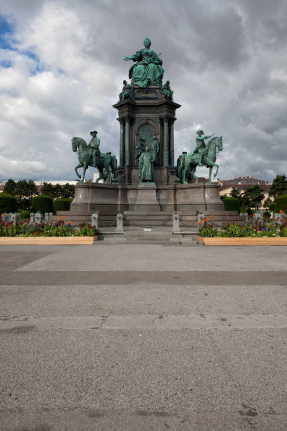 istock Maria Theresa Monument and Square in Vienna 1050702536