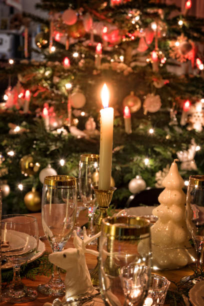 istock a colorful and festive christmas table setting 1050716206