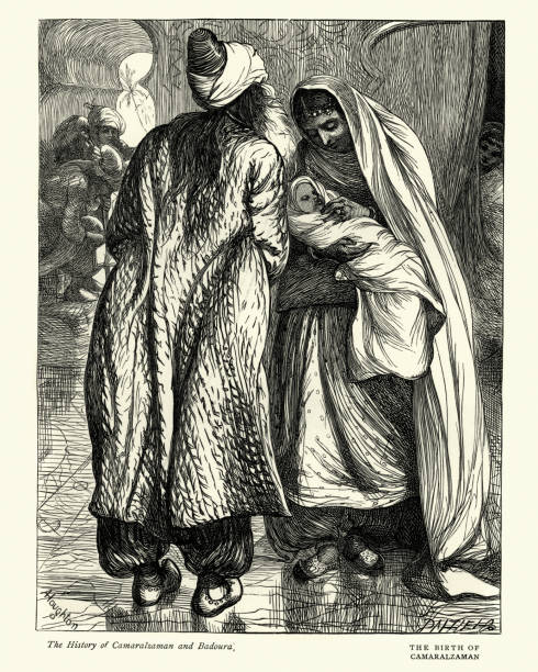 istock Arabian Nights, The Birth of Camaralzaman 1050722956