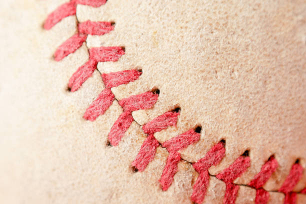 istock Sports Equipment old Baseball background texture 1050722968