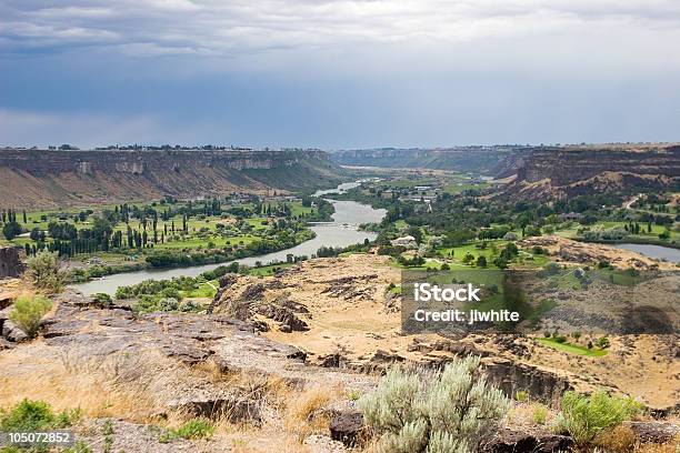 Snake River Valley Point - Fotografie stock e altre immagini di Acqua - Acqua, Ambientazione esterna, Blu