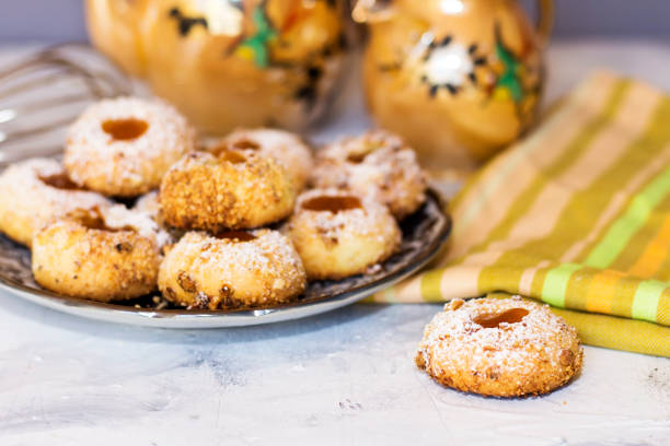 istock a traditional Algerian crumble apricot spritz cookies 1050732822