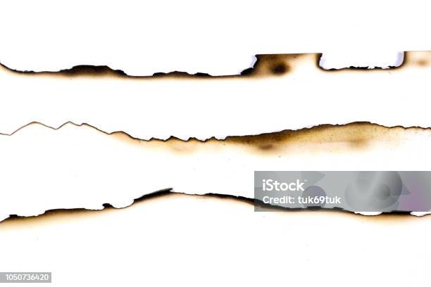 Paper Burned Old Grunge Abstract Background Texture Stock Photo - Download Image Now