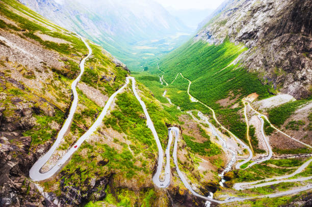 istock Troll road, famous touristic destination in Norway. 1050739948