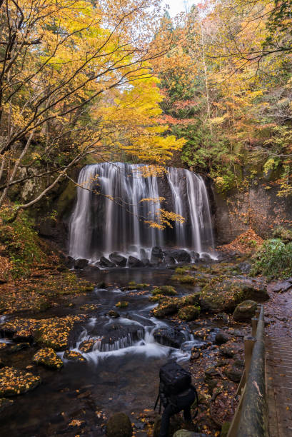 istock Tatsuzawafudo Waterfall Fukushima 1050742432