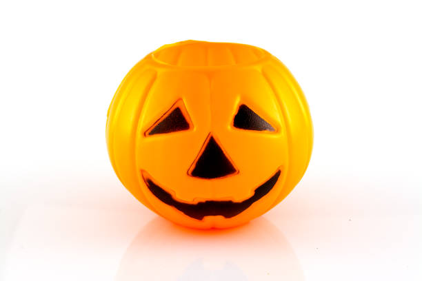 istock Isolated halloween toy pumpkin 1050760054