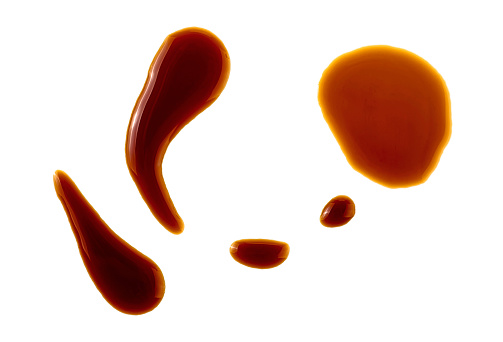 Balsamic vinegar isolated on a white background