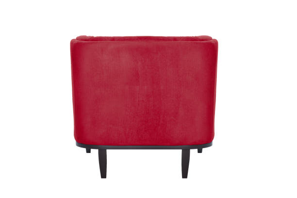 istock Beaultiful armchair. Modern chair on white background. Texture chair. 1050774764