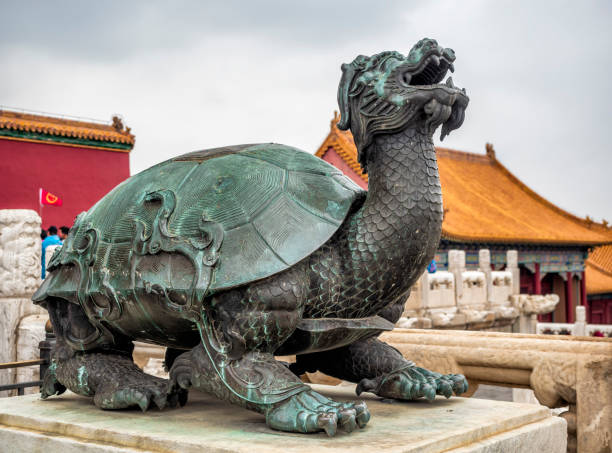 istock Forbidden city architecture and ornaments, Beijing, China 1050777194