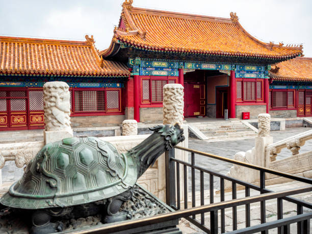istock Forbidden city architecture and ornaments, Beijing, China 1050778154